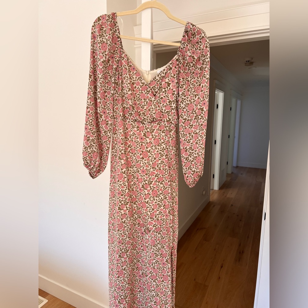 New All In Favor Nordstrom floral dress size XS